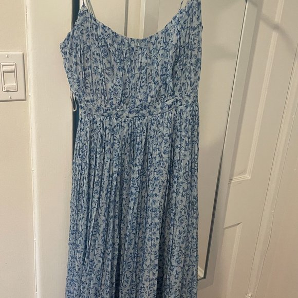 Sachin & Bobbi Rose Dress (Size 0), Tiny Rose Blue - Picture 4 of 8